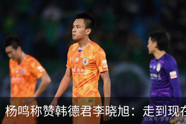 杨鸣称赞韩德君李晓旭：走到现在他们功不可没